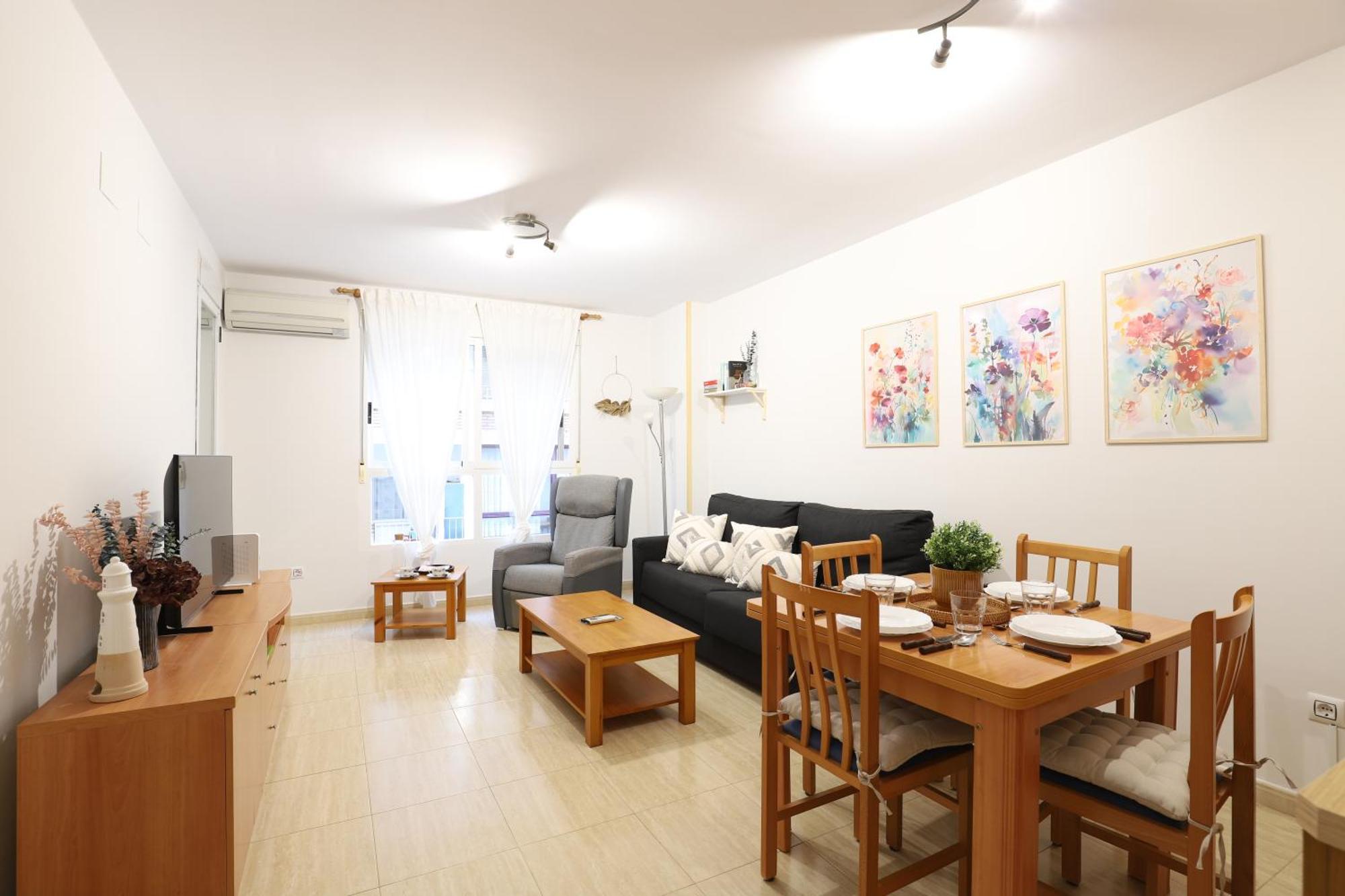 Adorable Apartment 60M From The Beach By Hometels Puerto de Sagunto Bagian luar foto